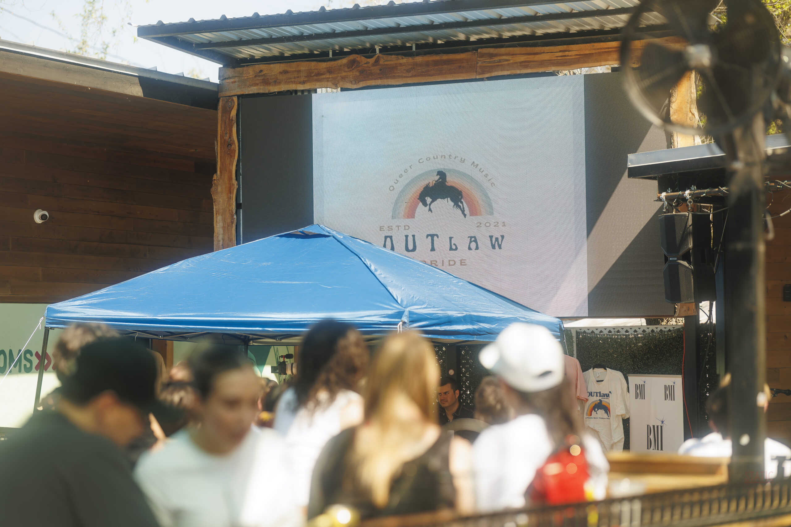 OUTlaw Pride Fest crowd
